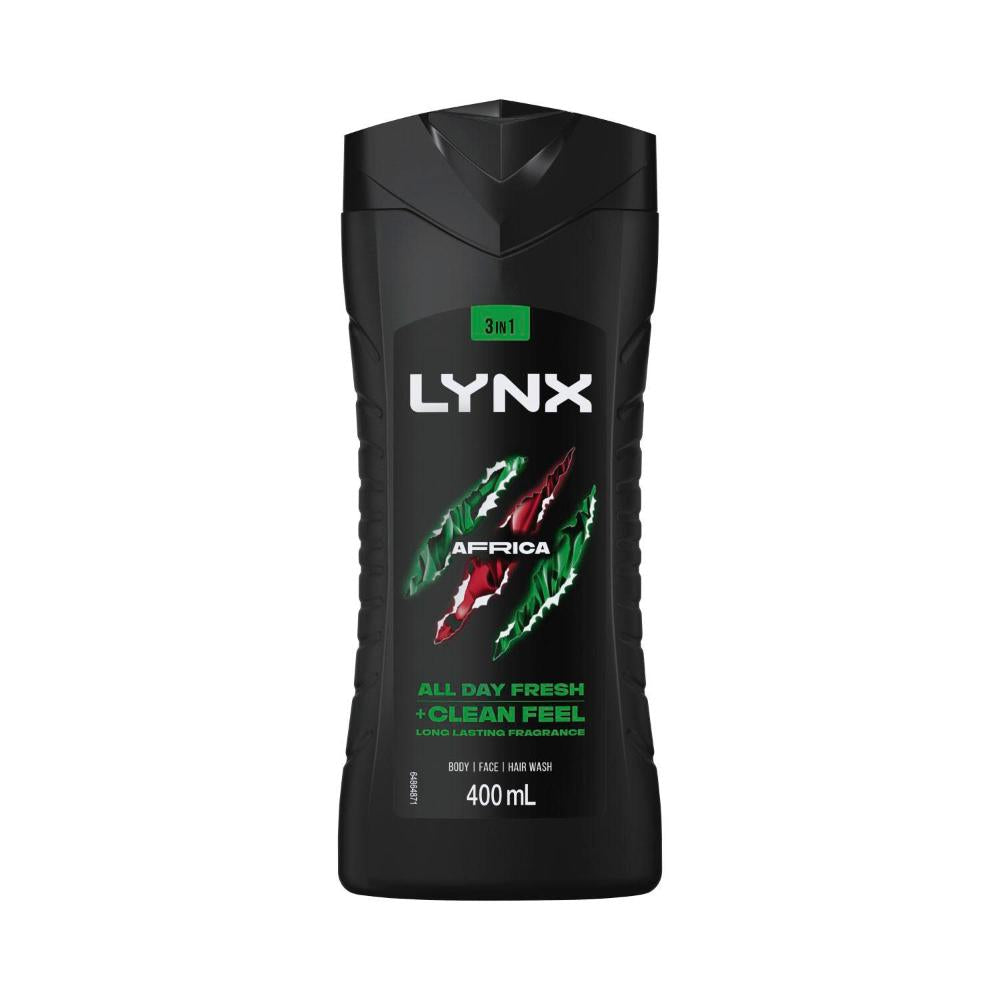 Lynx Body Wash Africa - 400mL