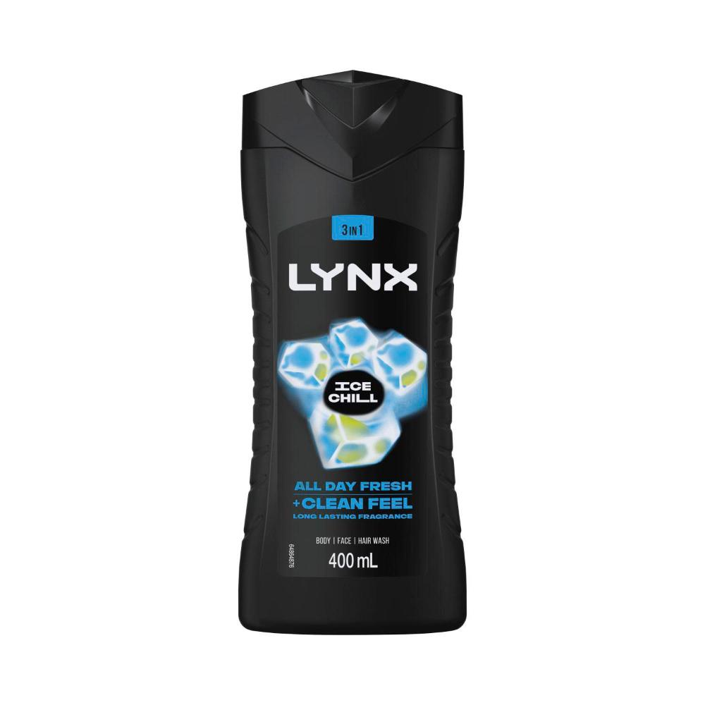 Lynx Body Wash Ice Chill - 400mL