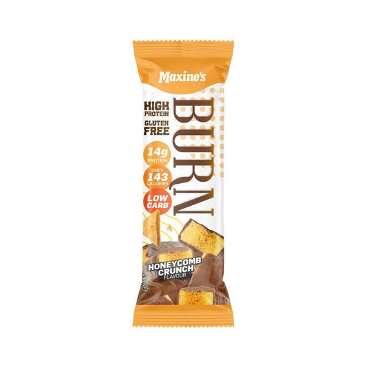 Maxines Burn High Protein Bar Honeycomb Crunch - 40g