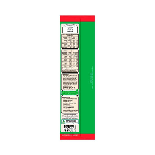 Uncle Tobys Oats Quick Sachets Milo - 280g