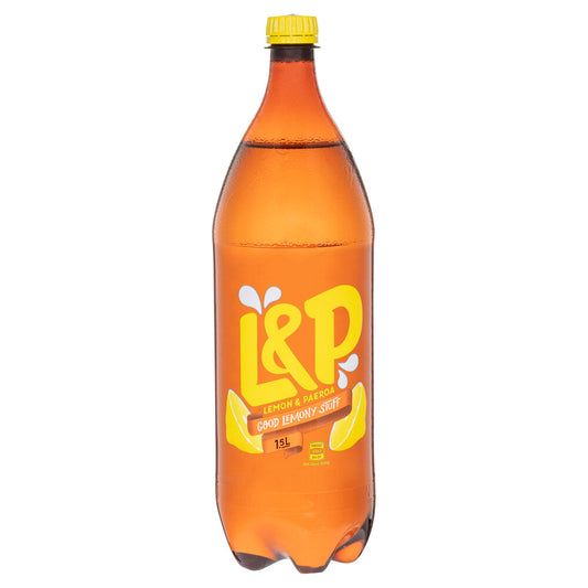 L & P Lemon & Paeroa Soft Drink - 1.5L