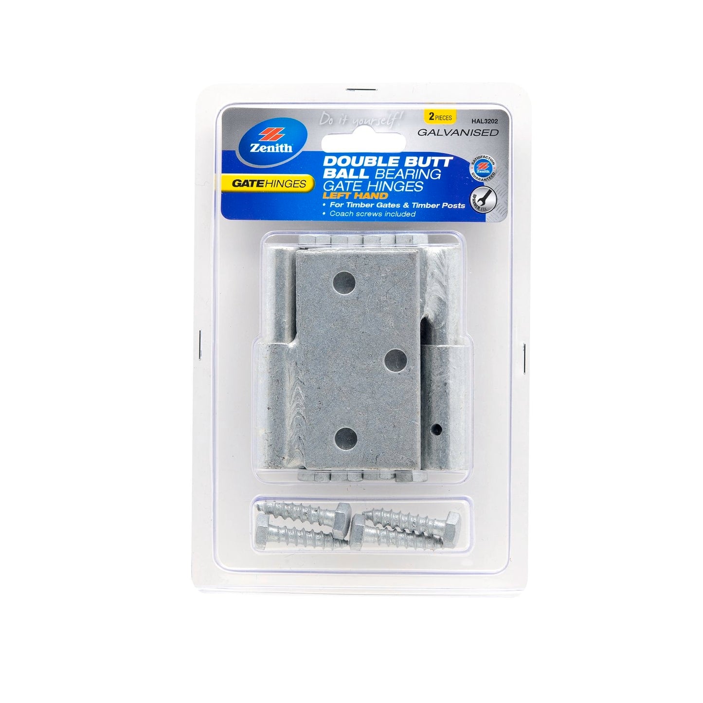 Zenith Gate Hinges - Double Butt - 2 Pack