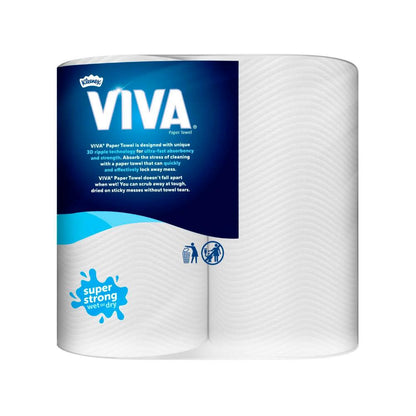 Viva Paper Towel White - 2 pack
