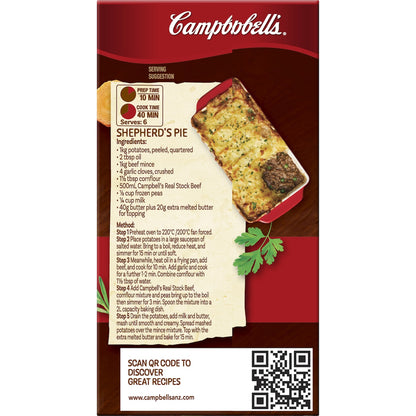 Campbells Real Stock Beef 500ml