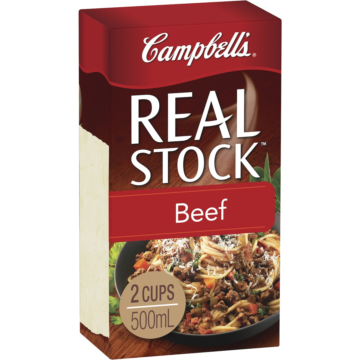 Campbells Real Stock Beef 500ml