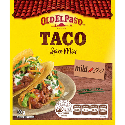Old El Paso Taco Spice Mix 30g
