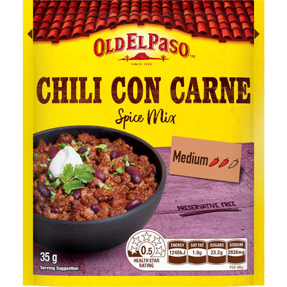 Old El Paso Chili Con Carne Spice Mix 35g