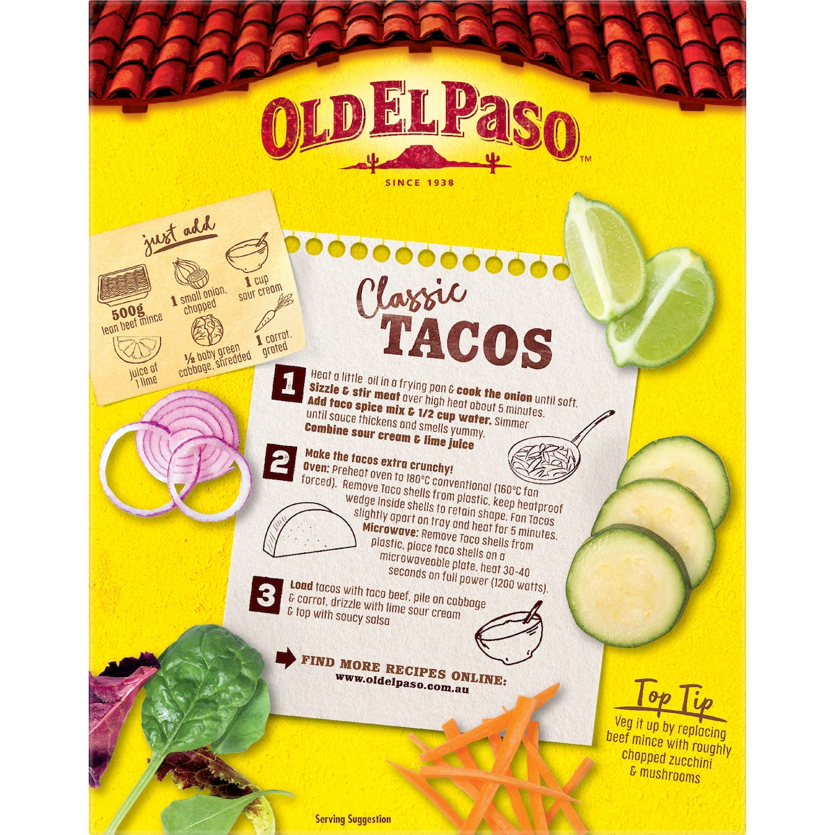 Old El Paso Taco Kit 290g