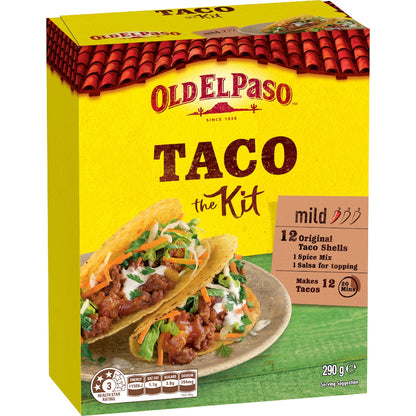 Old El Paso Taco Kit 290g
