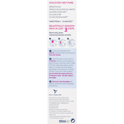 Veet Hair Removal Cream Sensitive 100ml