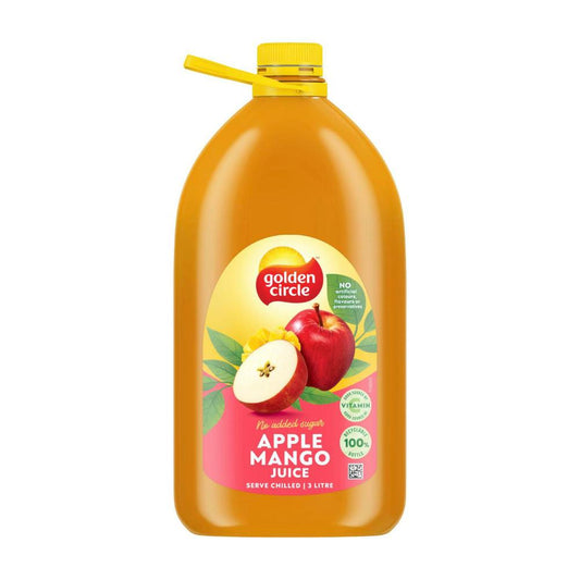 Golden Circle 100% No Added Sugar Apple Mango Juice - 3L