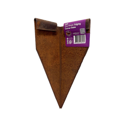 Jack Oxy Shield Edging Corner Stake - 300mm H x 130mm W