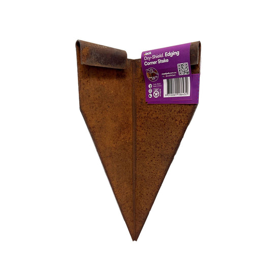 Jack Oxy Shield Edging Corner Stake - 300mm H x 130mm W