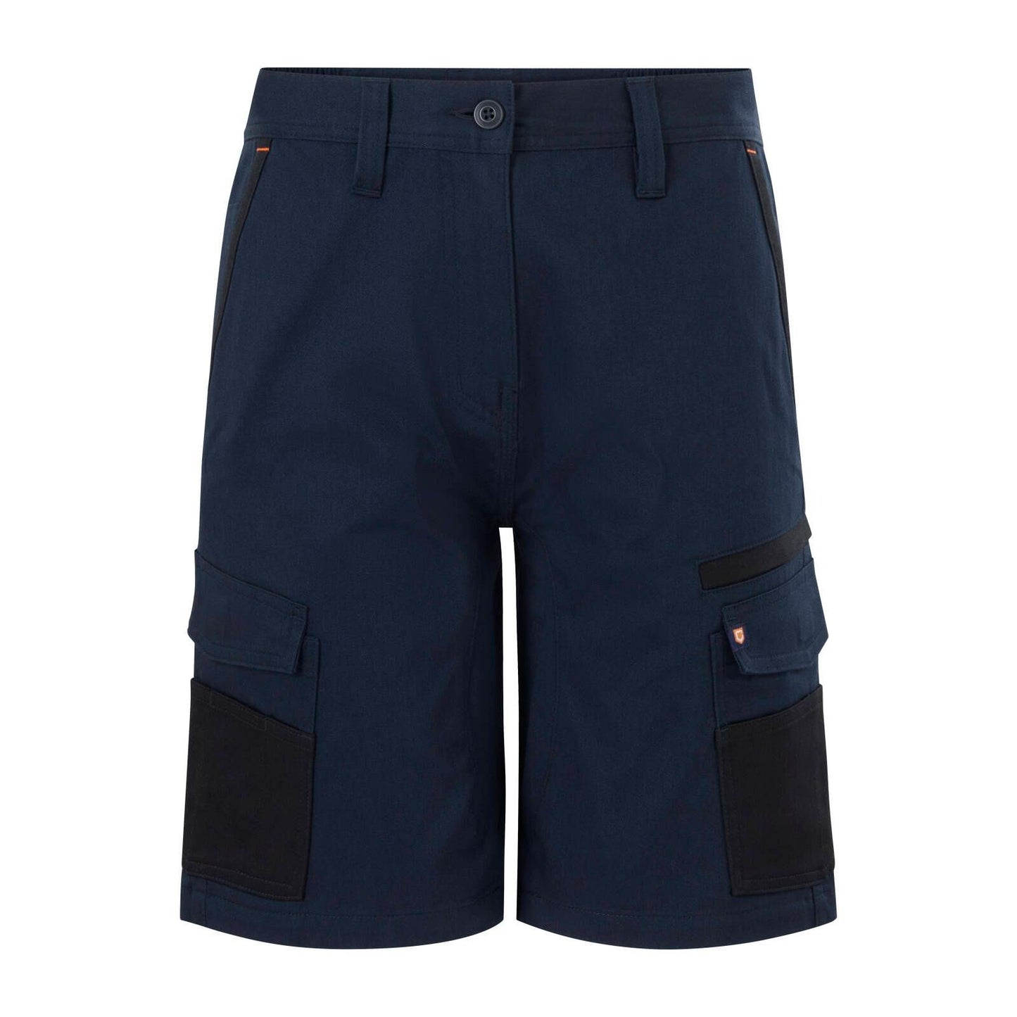 Citeco Womens Mid Shorts - Size 16 - Navy