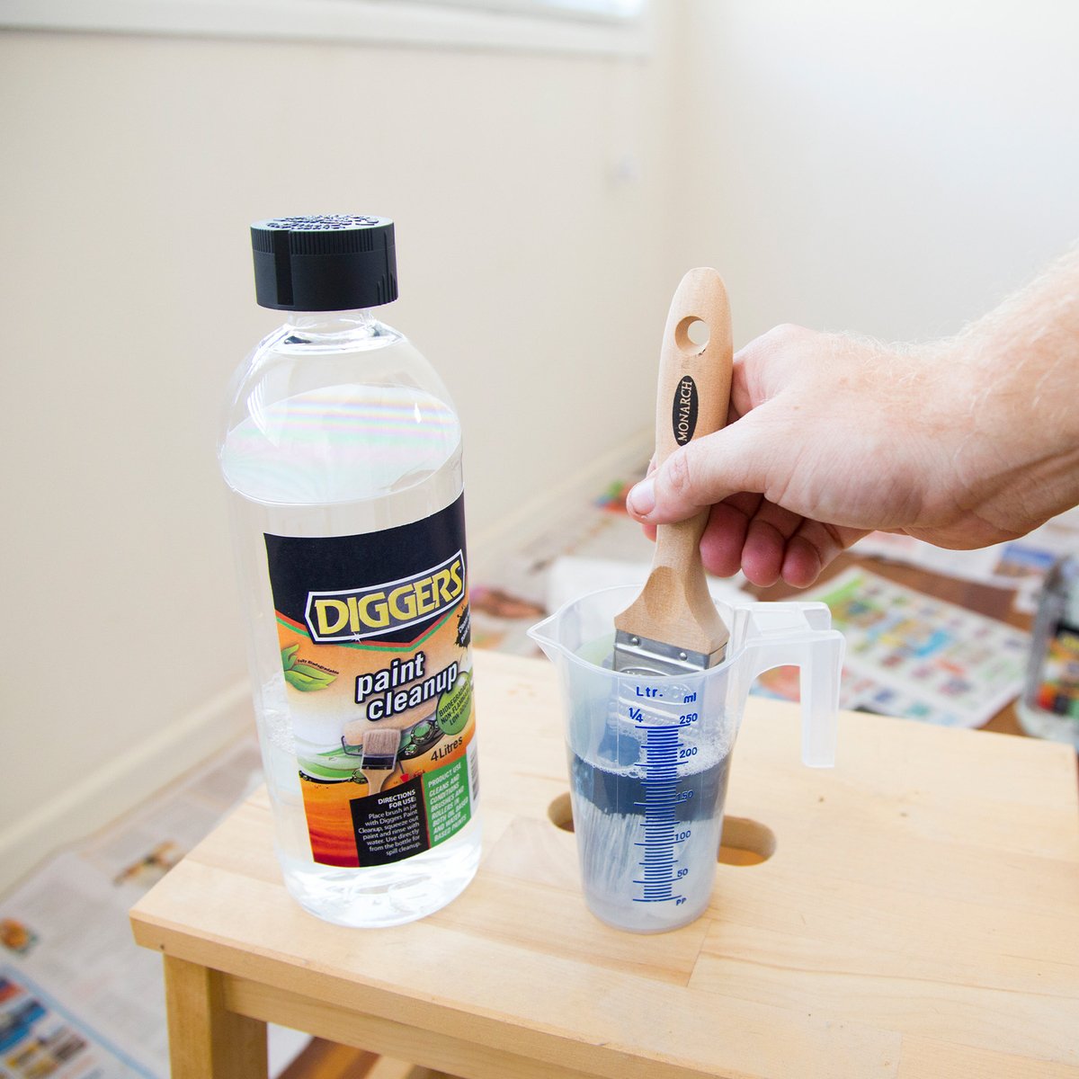 DIGGERS™ Paint Cleanup - 1L - Water Based - Low Odour