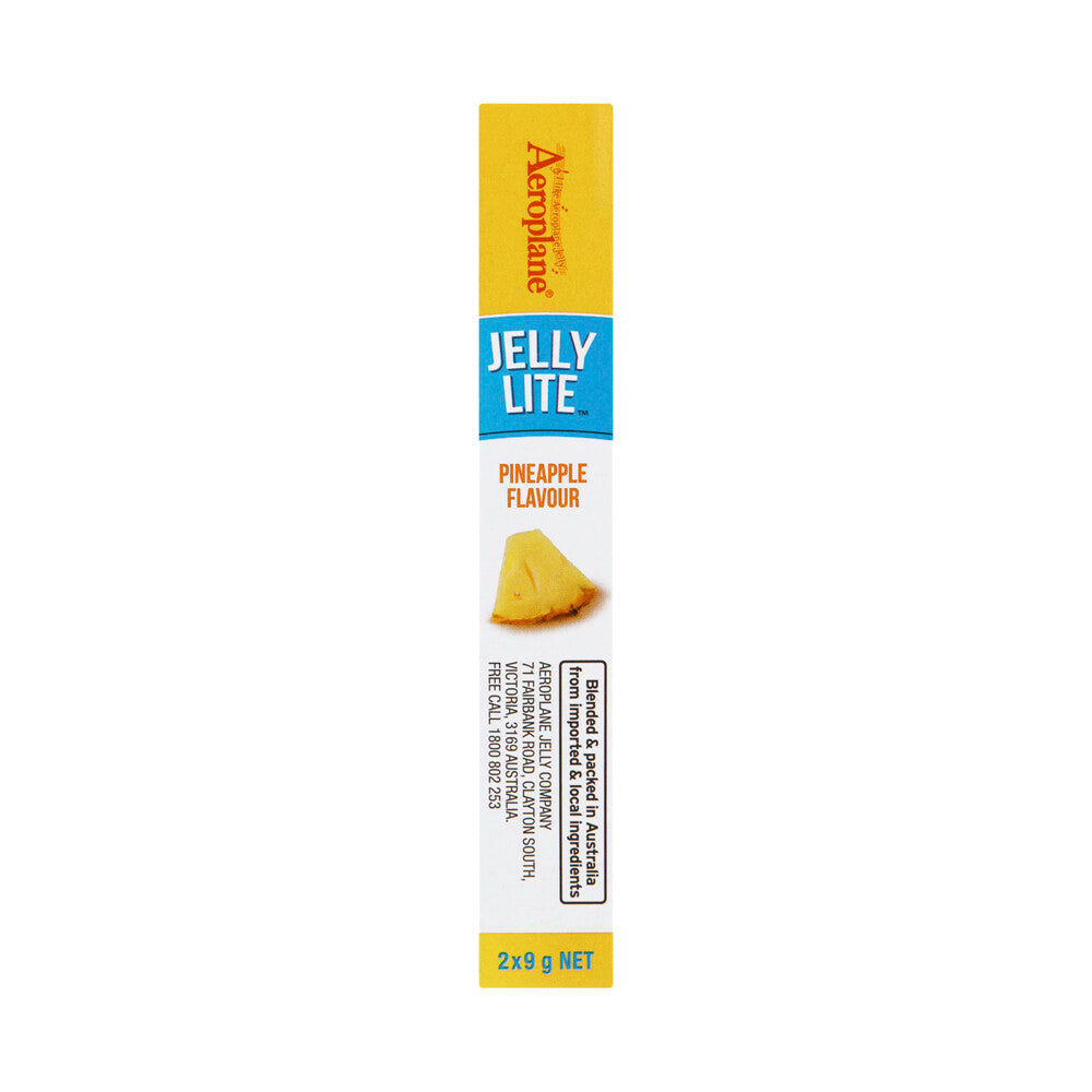 Aeroplane Lite Pineapple Jelly Crystals 2 Pack - 18g