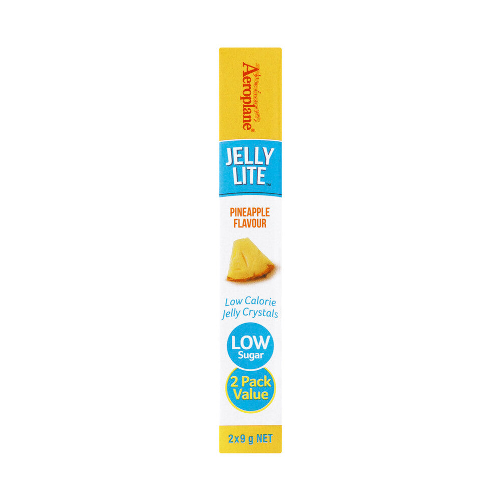 Aeroplane Lite Pineapple Jelly Crystals 2 Pack - 18g
