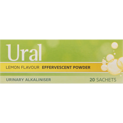 Ural Sachets Effervescent Powder 20 Pack