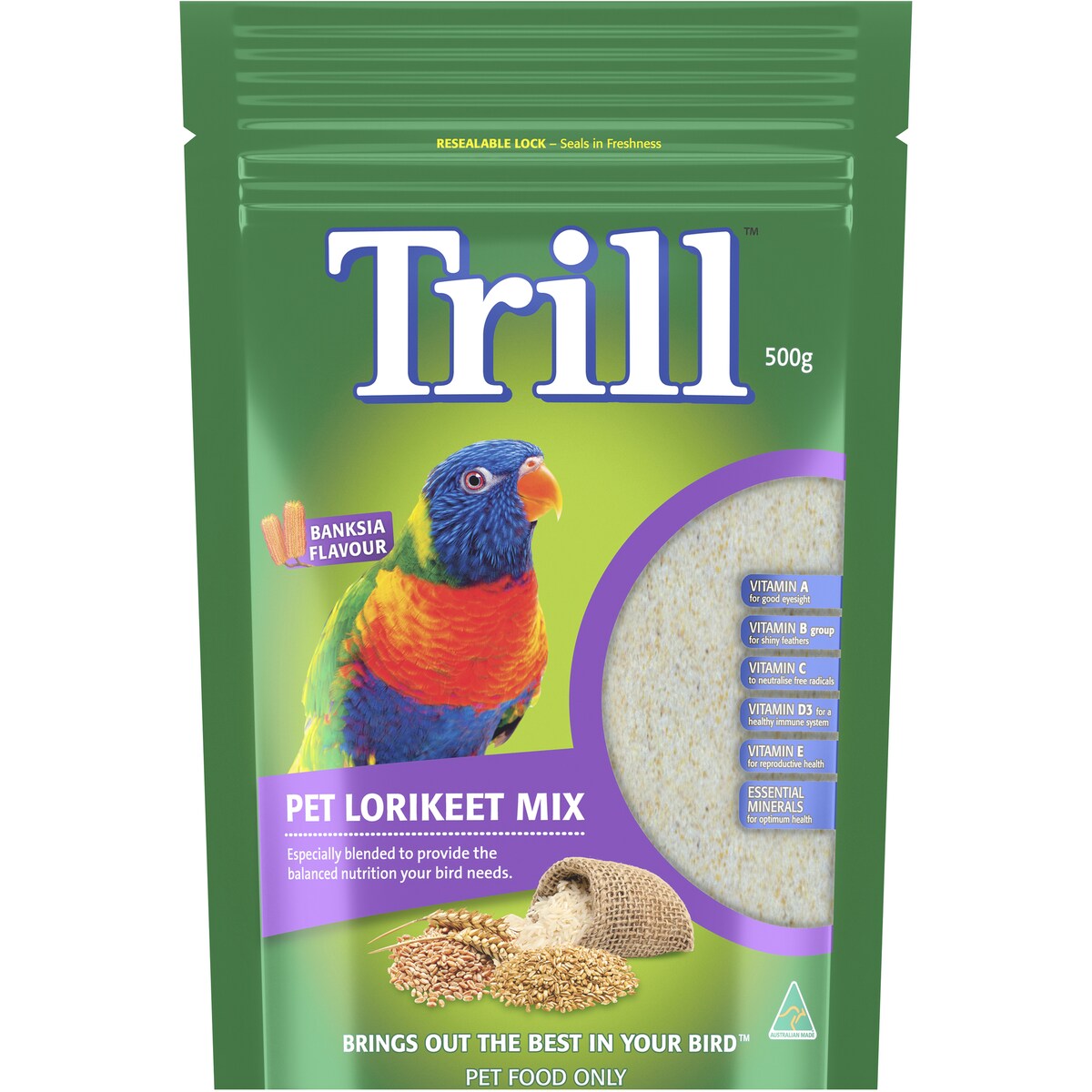 TrillPet Lorikeet Mix 500g