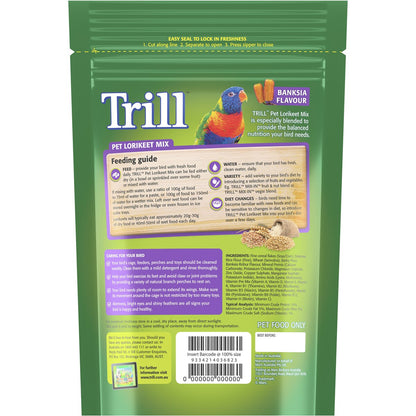 TrillPet Lorikeet Mix 500g