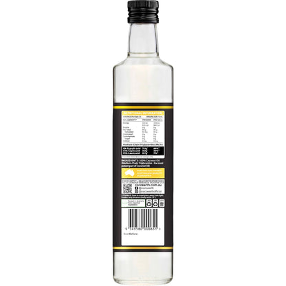 Coco Earth Mct Liquid Coconut Oil 500ml
