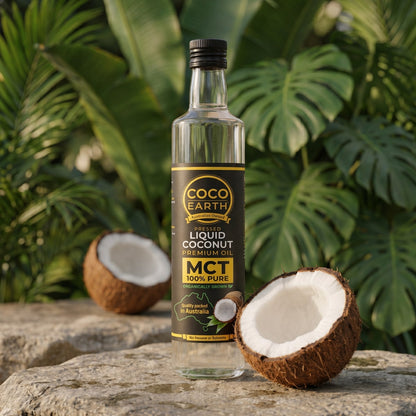 Coco Earth Mct Liquid Coconut Oil 500ml