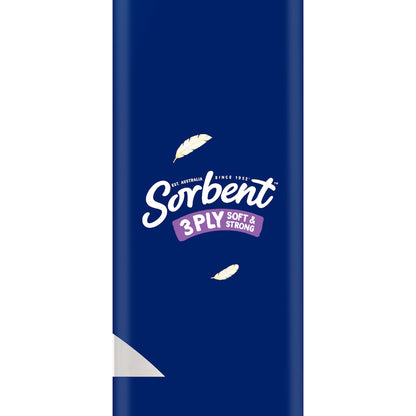Sorbent Soft & Strong 3 Ply Toilet Paper 10 Pack