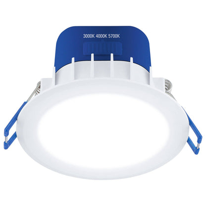 Deta Tri Colour Dimmable LED Downlight - 7W - 10 Pack - 190mm