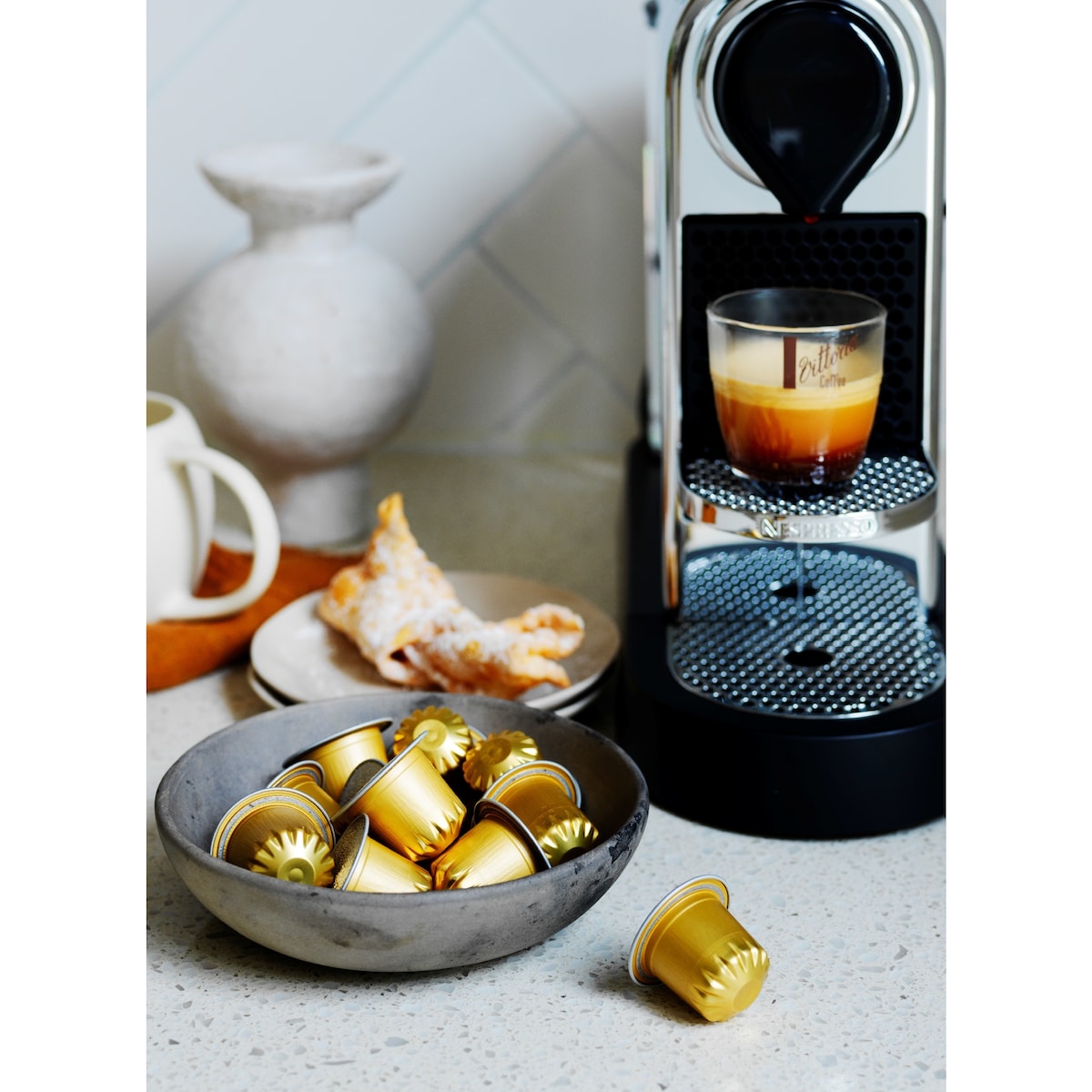 Vittoria Espresso Nespresso Compatible Coffee Capsules 20 Pack