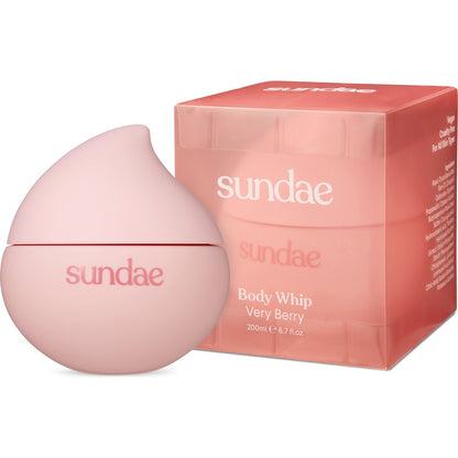 Sundae Body Whip Very Berry 200mL