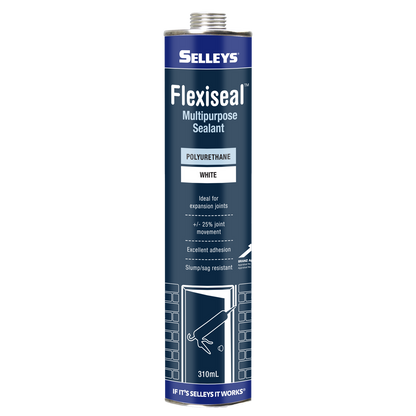 Selleys White Flexiseal Polyurethane Sealant - 310ml
