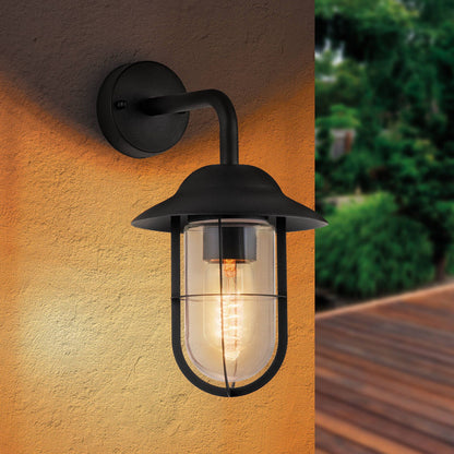 Verve Design Ashton Wall Light - Black - 60W