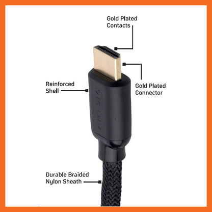 Antsig HDMI Braided Cable - 10m - 4K
