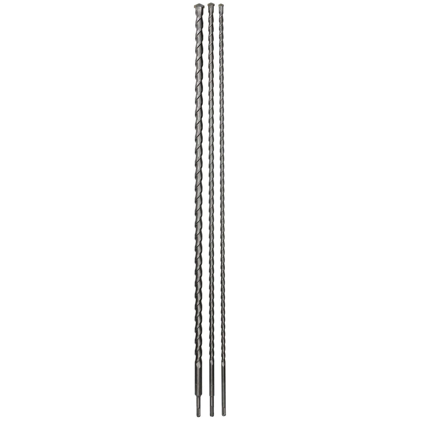 Craftright SDS Long Drill Bit Set - 12-16-24mm - 3 Piece