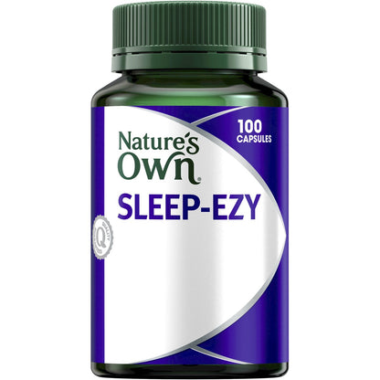 Natures Own Sleep Ezy Capsules With Hops, Valerian + Chamomile 100 Pack