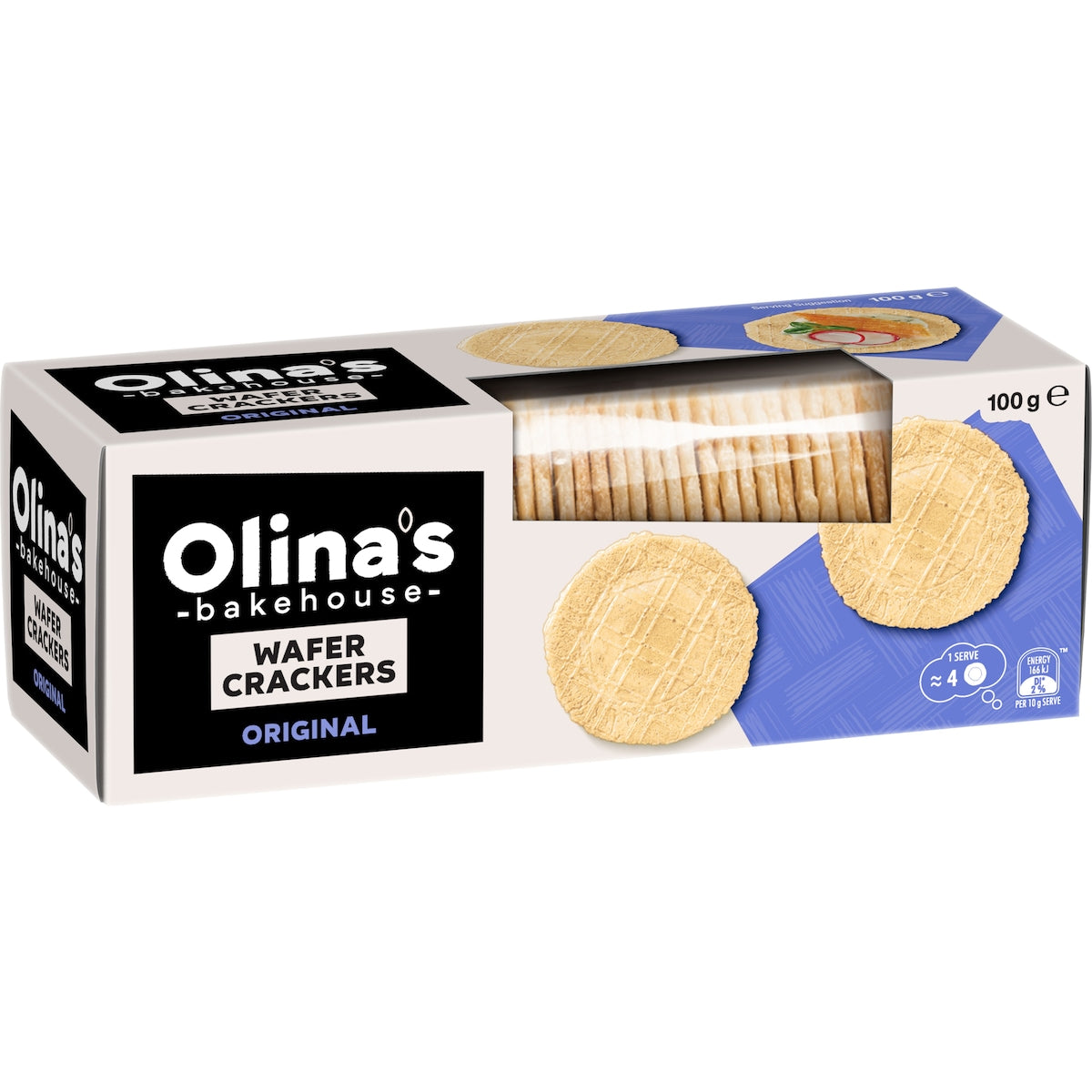 Olinas Bakehouse Wafer Crackers Original 100g