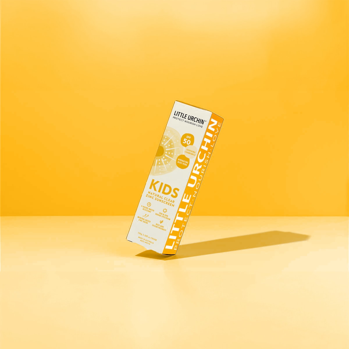 Little Urchin Spf 50 Kids Natural Clear Zinc Sunscreen 100g