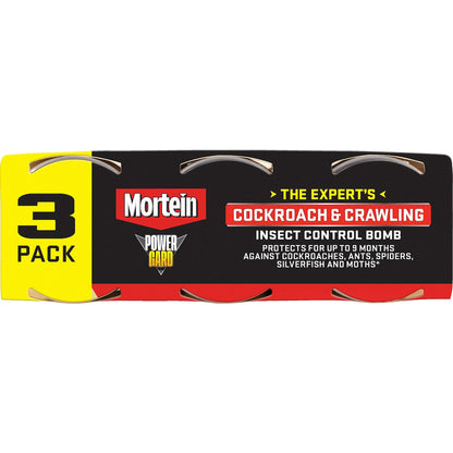 Mortein Powergard Insect Control Bombs 3 Pack