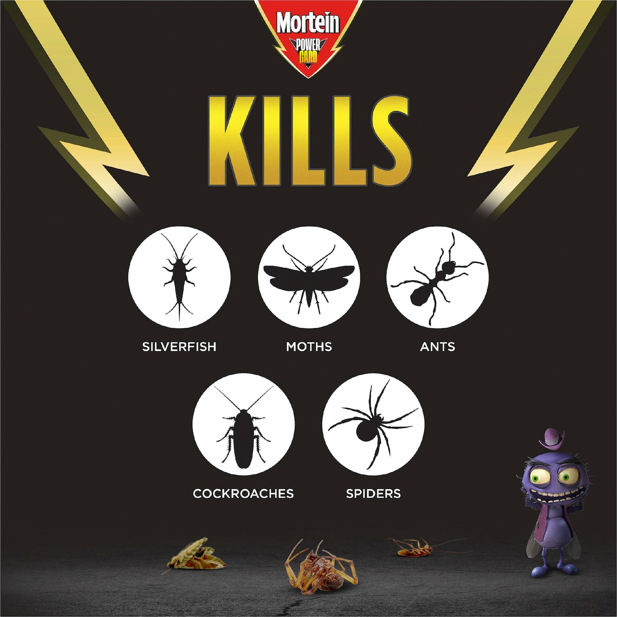 Mortein Powergard Insect Control Bombs 3 Pack