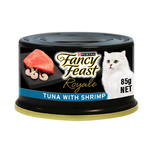 Fancy Feast Royale Tuna Shrimp Cat Food - 85g