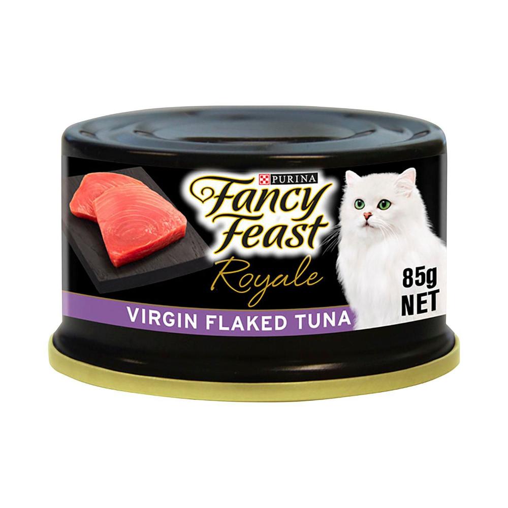 Fancy Feast Royale Virgin Flaked Tuna Cat Food - 85g