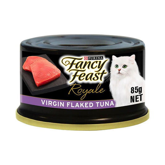 Fancy Feast Royale Virgin Flaked Tuna Cat Food - 85g