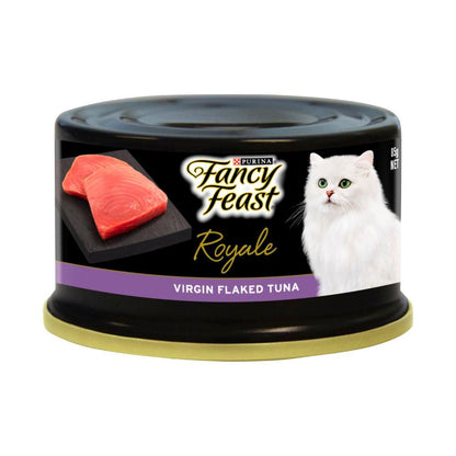 Fancy Feast Royale Virgin Flaked Tuna Cat Food - 85g