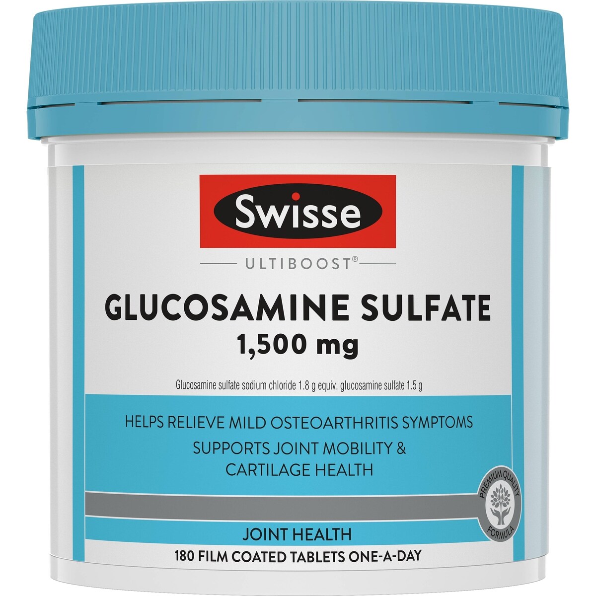 Swisse Ultiboost Glucosamine Sulfate Tablets For Joint Health 180 Pack