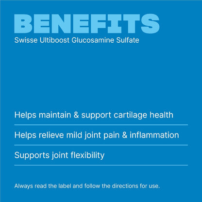Swisse Ultiboost Glucosamine Sulfate Tablets For Joint Health 180 Pack