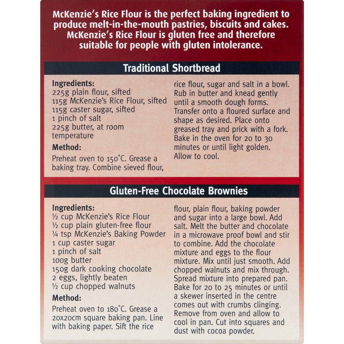 McKenzie's Rice Flour 375g