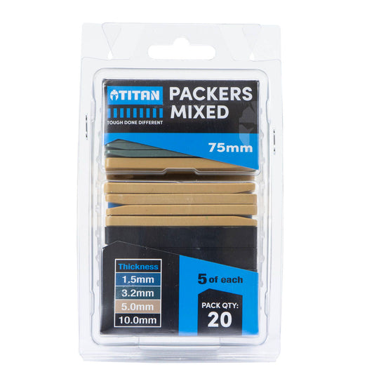 Titan Mixed Window Packers - 75mm - 20 Piece