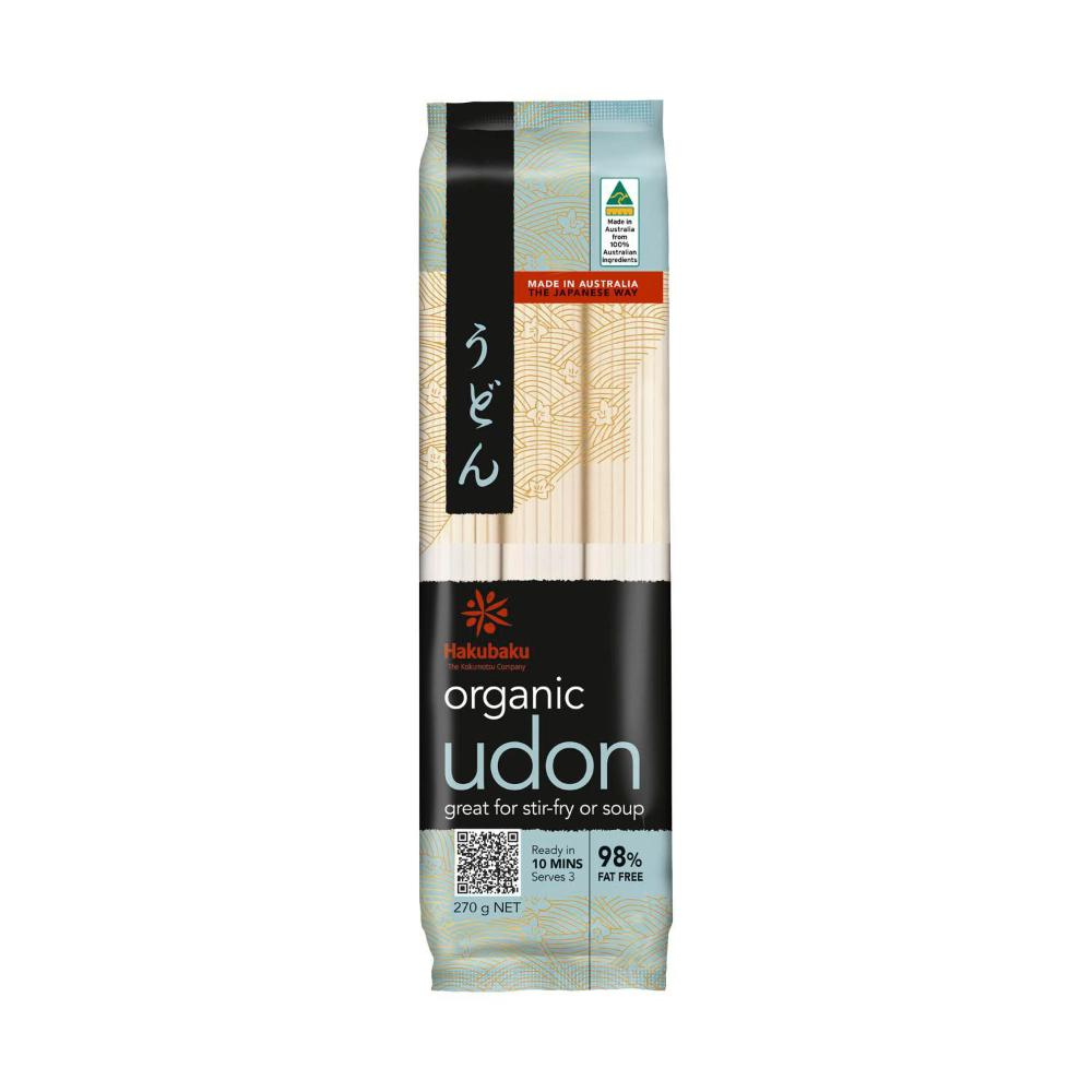 Hakubaku Organic Udon Noodles - 270g