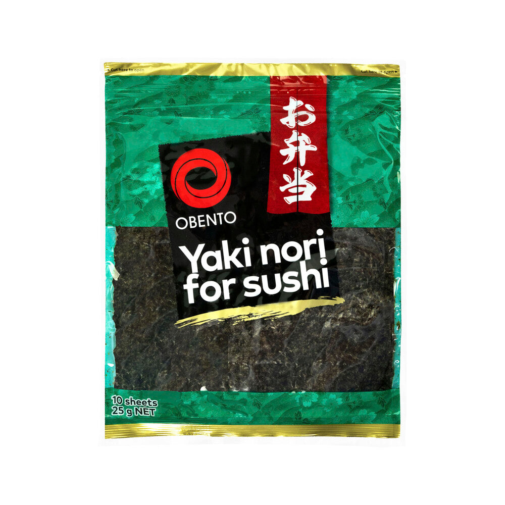 Obento Yaki Nori Seaweed Sushi Sheets - 25g