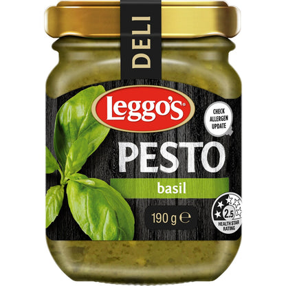 Leggos Traditional Basil Pesto With Pecorino 190g